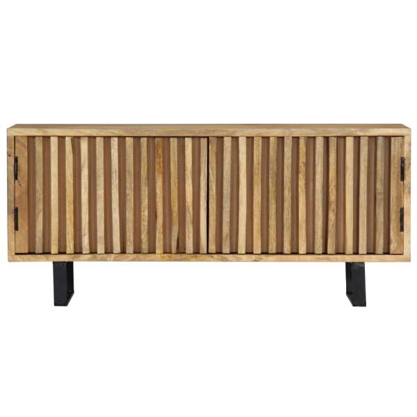 TV-Schrank 90x30x40 cm Massivholz Mango