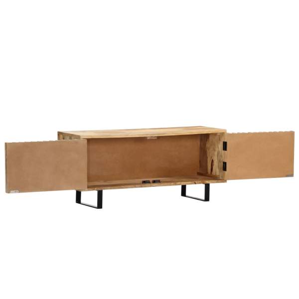  TV-Schrank 90x30x40 cm Massivholz Mango