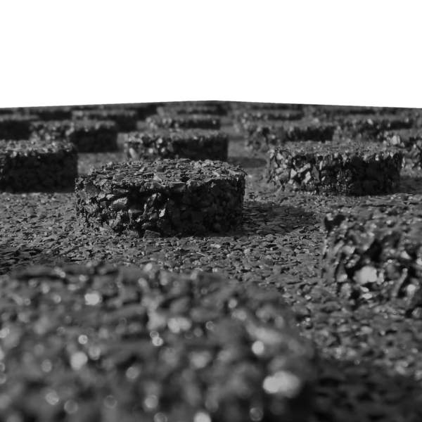 Fallschutzfliesen 18 Stk. Gummi 50 x 50 x 3 cm Schwarz Fallschutzfliesen 18 Stk. Gummi 50 x 50 x 3 cm Schwarz