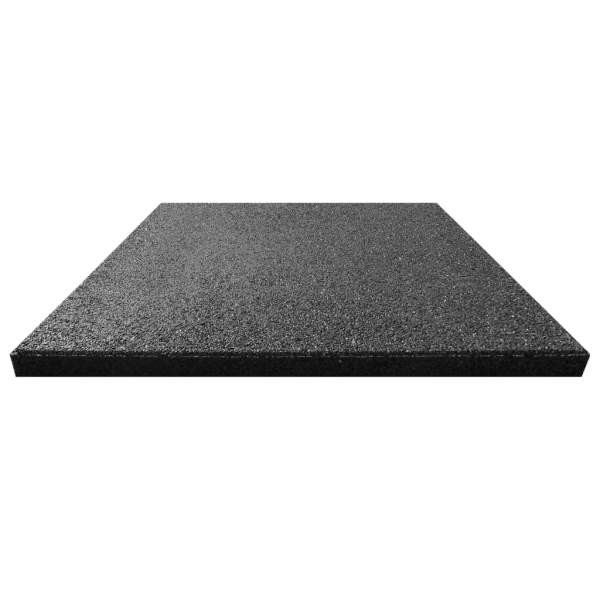 Fallschutzfliesen 24 Stk. Gummi 50 x 50 x 3 cm Schwarz Fallschutzfliesen 24 Stk. Gummi 50 x 50 x 3 cm Schwarz