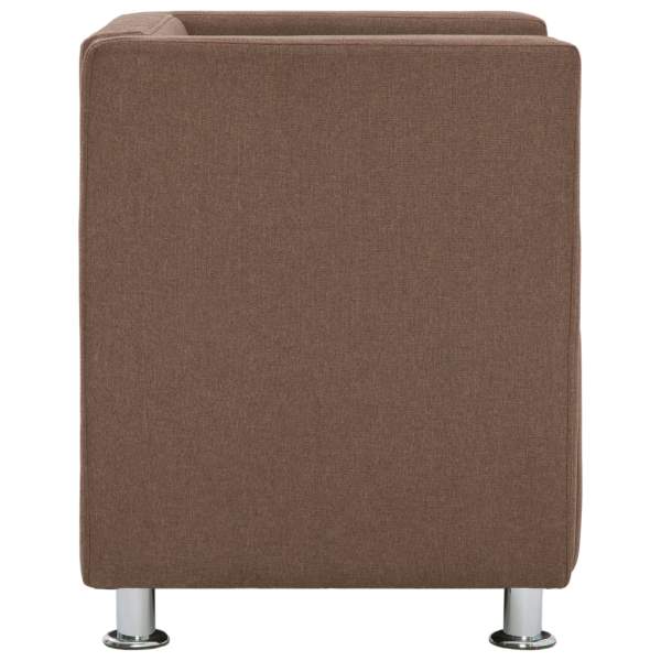  Clubsessel Braun Polyester