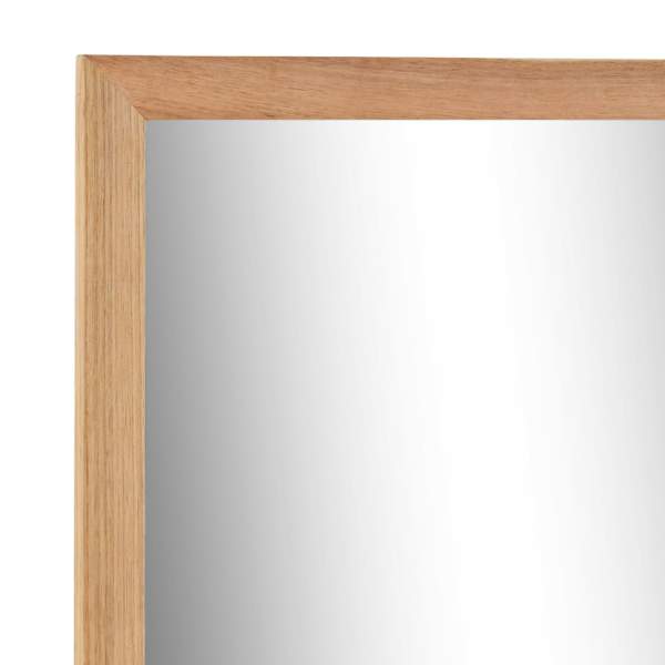  Badezimmerspiegel 60×12×62 cm Walnuss Massivholz