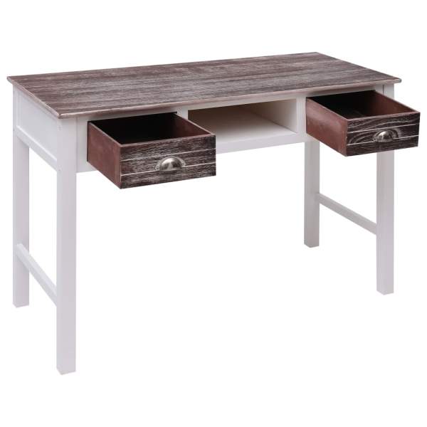  Schreibtisch Braun 110 × 45 × 76 cm Holz