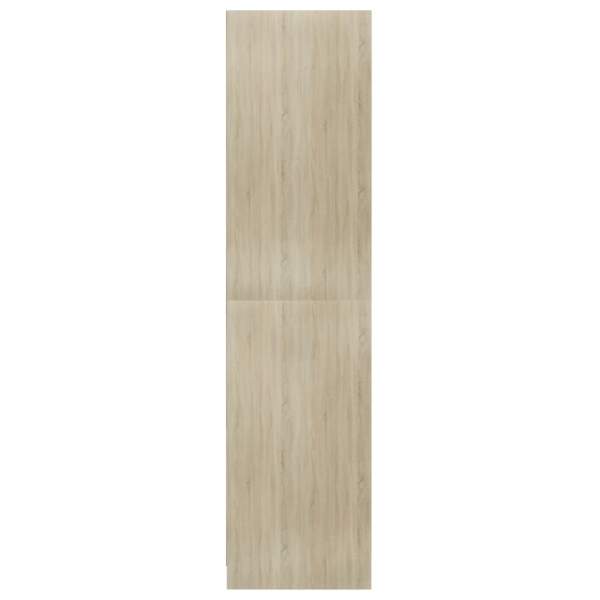  Kleiderschrank Sonoma-Eiche 100x50x200 cm Holzwerkstoff