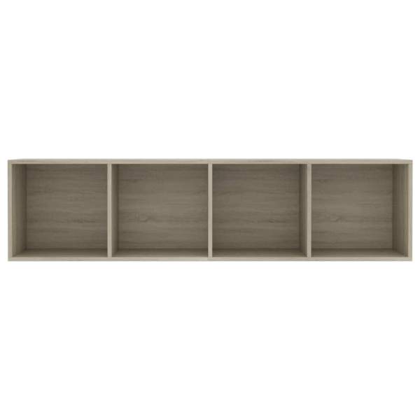  Bücherregal/TV-Schrank Sonoma-Eiche 143×30×36 cm