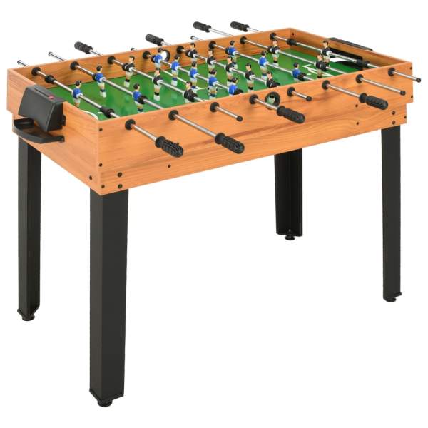  15-in-1 Multigame-Tisch 121×61×82 cm Ahorn