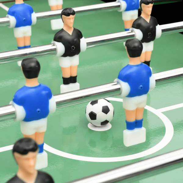  15-in-1 Multigame-Tisch 121×61×82 cm Schwarz