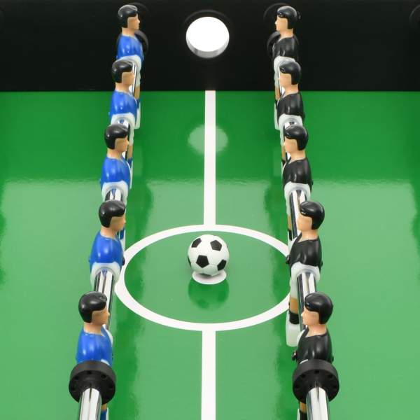  15-in-1 Multigame-Tisch 121×61×82 cm Schwarz