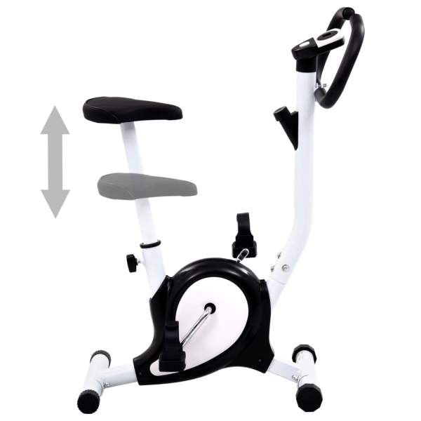  Heimtrainer mit Gurtwiderstand Schwarz
