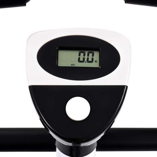  Heimtrainer mit Gurtwiderstand Schwarz