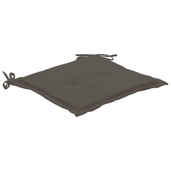  Gartenstuhl-Kissen 4 Stk. Anthrazit 40x40x3 cm Oxford-Gewebe