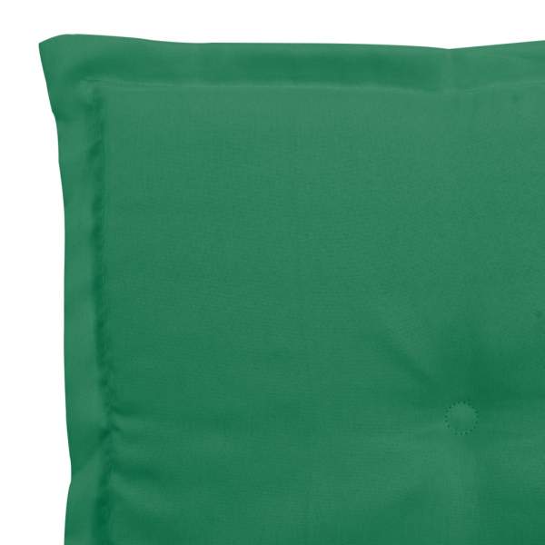  Gartenstuhl-Kissen 4 Stk. Grün 40x40x3 cm Oxford-Gewebe
