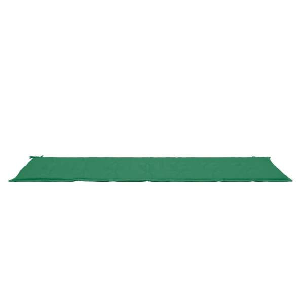 Gartenbank-Auflage Grün 200x50x3 cm Oxford-Gewebe