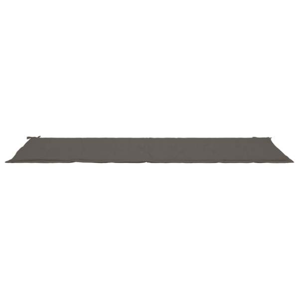  Gartenbank-Auflage Anthrazit 200x50x3 cm Oxford-Gewebe