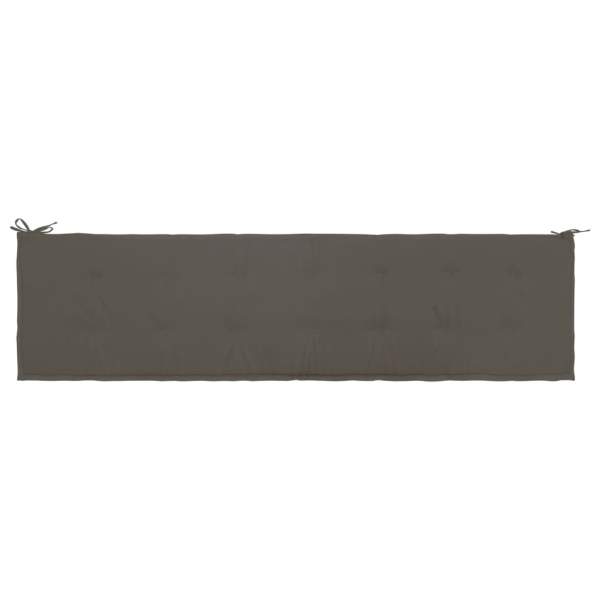  Gartenbank-Auflage Anthrazit 200x50x3 cm Oxford-Gewebe