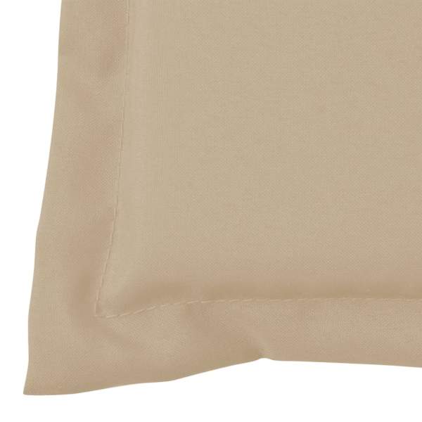  Gartenbank-Auflage Beige 150x50x3 cm Oxford-Gewebe