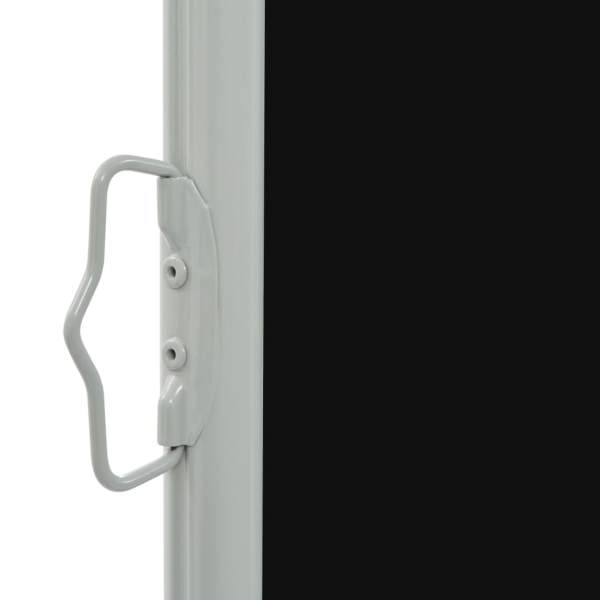  Ausziehbare Seitenmarkise 60×300 cm Schwarz