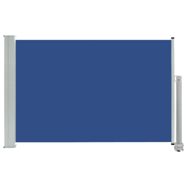  Ausziehbare Seitenmarkise 60×300 cm Blau