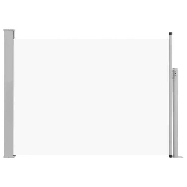  Ausziehbare Seitenmarkise 100×500 cm Creme