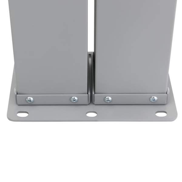  Ausziehbare Seitenmarkise Anthrazit 100 x 600 cm