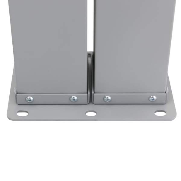  Ausziehbare Seitenmarkise Anthrazit 100 x 1000 cm