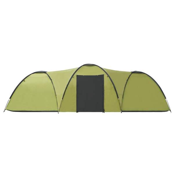  Camping-Zelt Iglu 650x240x190 cm 8 Personen Grün