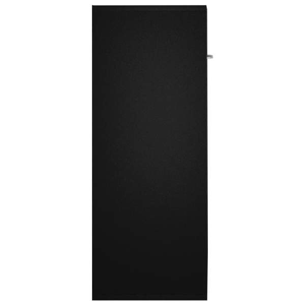  Sideboard Schwarz 60x30x75 cm Holzwerkstoff
