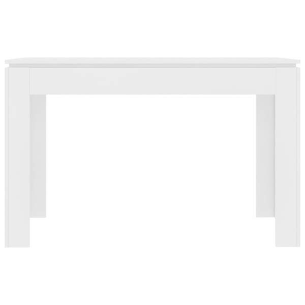  Esstisch Weiß 120x60x76 cm Holzwerkstoff
