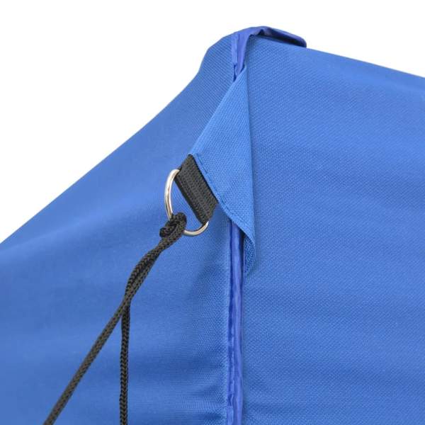  Profi-Partyzelt Faltbar 3×4 m Stahl Blau