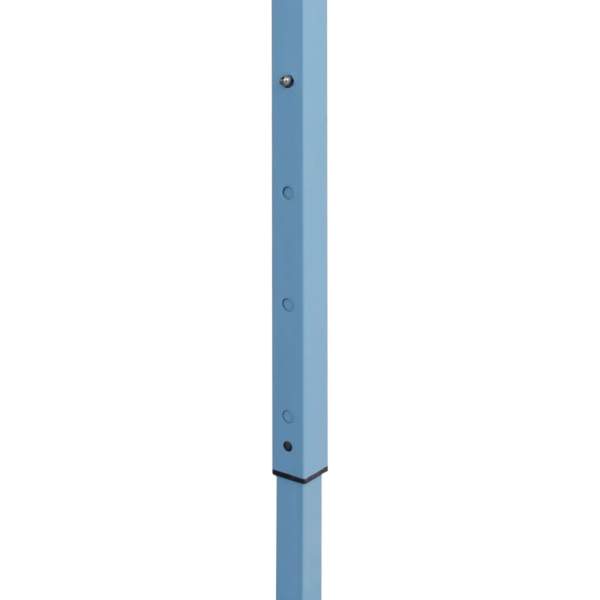  Profi-Partyzelt Faltbar mit 3 Seitenwänden 3×4m Stahl Weiß