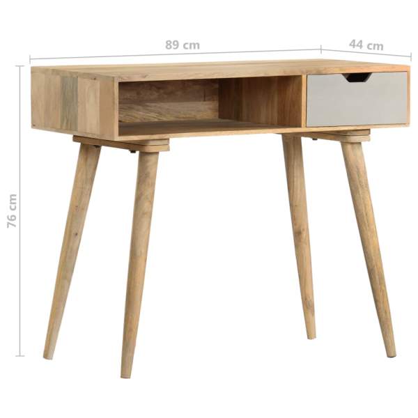  Konsolentisch 89 x 44 x 76 cm Massivholz Mango 