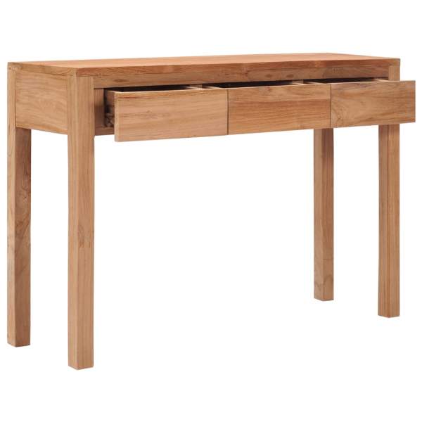  Konsolentisch 110x35x75 cm Massivholz Teak