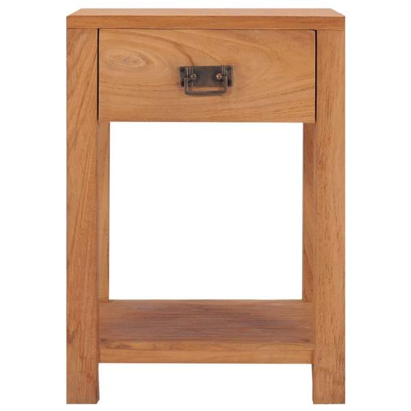  Nachttisch 35x35x50 cm Massivholz Teak