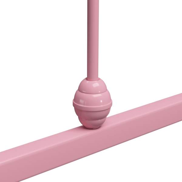  Bettgestell Rosa Metall 180x200 cm