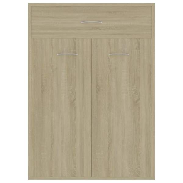  Schuhschrank Sonoma-Eiche 60x35x84 cm Holzwerkstoff