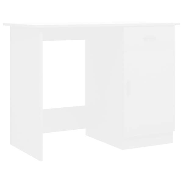  Schreibtisch Weiß 100×50×76 cm Holzwerkstoff
