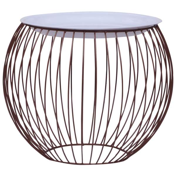  Couchtisch Golden Ø 41 cm