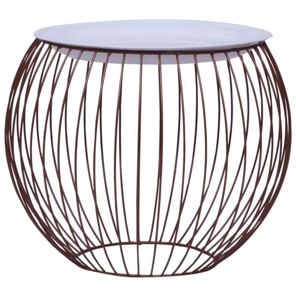  Couchtisch Golden Ø 51 cm