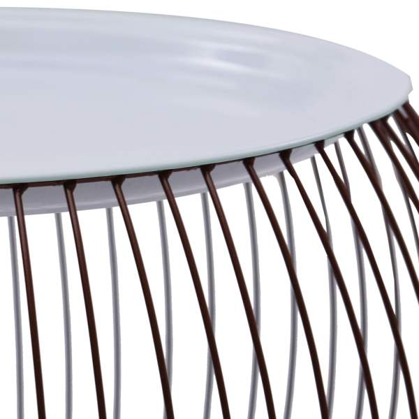  Couchtisch Golden Ø 51 cm