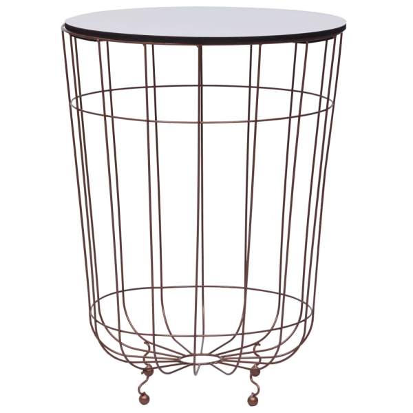  Couchtisch Golden Ø 40 cm