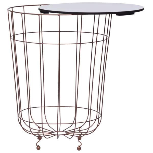  Couchtisch Golden Ø 40 cm