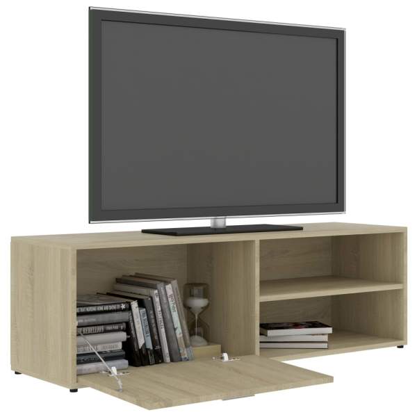  TV-Schrank Sonoma-Eiche 120x34x37 cm Holzwerkstoff