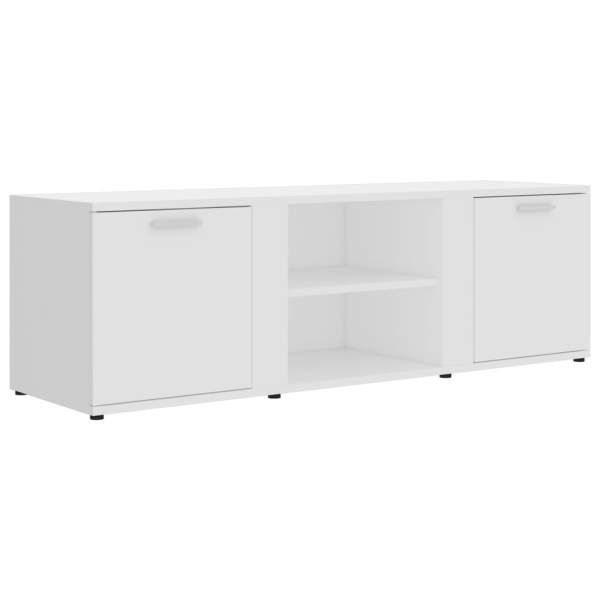  TV-Schrank Weiß 120x34x37 cm Holzwerkstoff