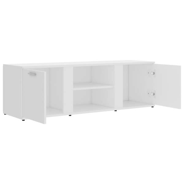  TV-Schrank Weiß 120x34x37 cm Holzwerkstoff