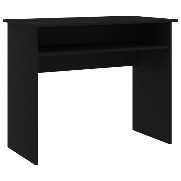  Schreibtisch Schwarz 90x50x74 cm Holzwerkstoff
