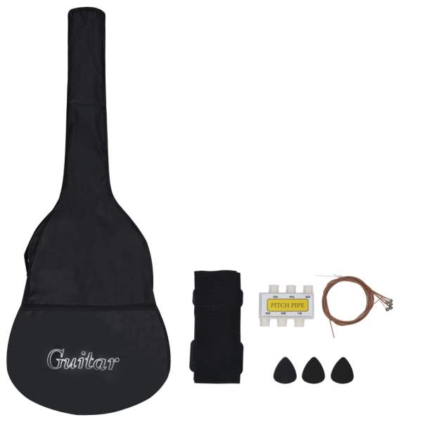  8-tlg. Klassikgitarren-Set für Kinder und Anfänger 1/2 34" 