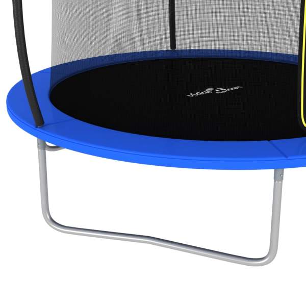  Trampolin-Set Rund 244×55 cm 100 kg