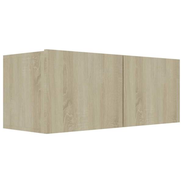  TV-Schrank Sonoma-Eiche 80x30x30 cm Holzwerkstoff
