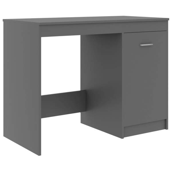  Schreibtisch Grau 100x50x76 cm Holzwerkstoff