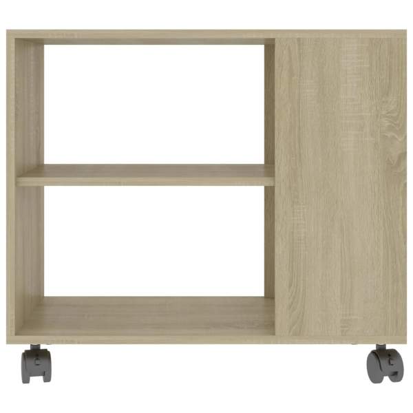  Beistelltisch Sonoma-Eiche 70x35x55 cm Holzwerkstoff